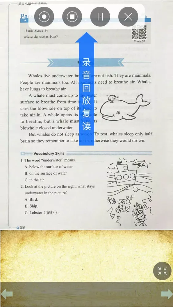 Zrzuty ekranu 《美国小学生有声阅读精选》小学生英语拓展训练三年级
