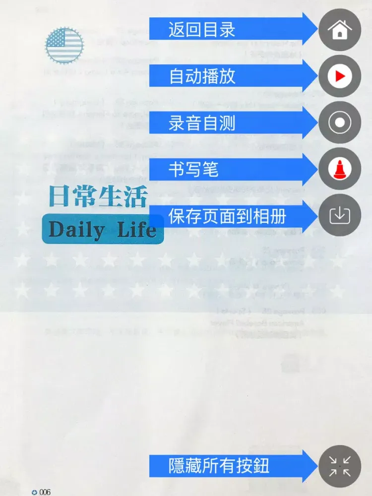 Captures d'écran de 《美国小学生有声阅读精选》小学生英语口语拓展训练六年级 iPad 