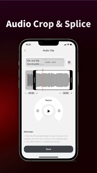 Audio Recorder: Speech to Text Screenshots