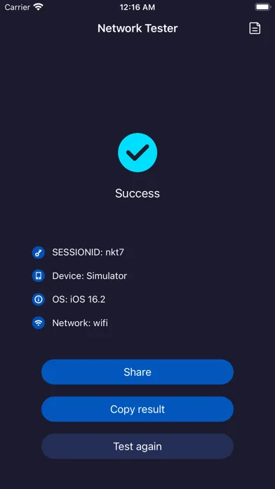 Network Tester应用截图