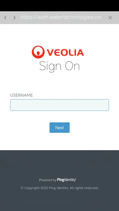 Captures d'écran de Veolia's InSight CN