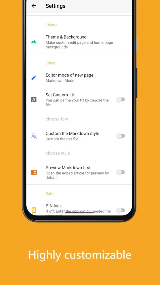 Miaodi - Markdown editor, Note Screenshots