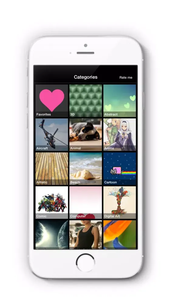 Ảnh chụp màn hình của Wallpapers for iOS 8, iPhone 6/Plus