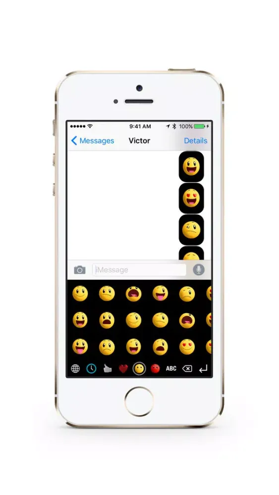 Watch Emoji Keyboard Pro - 153 Animated Watch Emojis for iPhone & iPad スクリーンショット