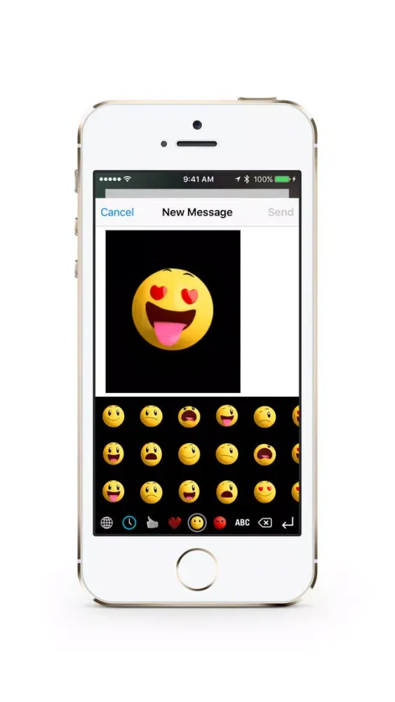 Watch Emoji Keyboard Pro - 153 Animated Watch Emojis for iPhone & iPad スクリーンショット