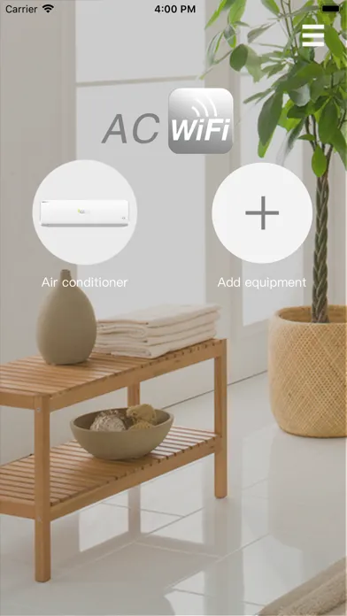 Tangkapan layar AC WIFI