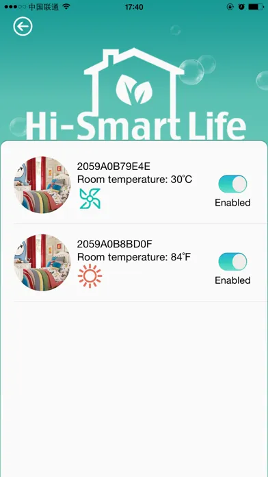 Ảnh chụp màn hình của Hi-SmartLife