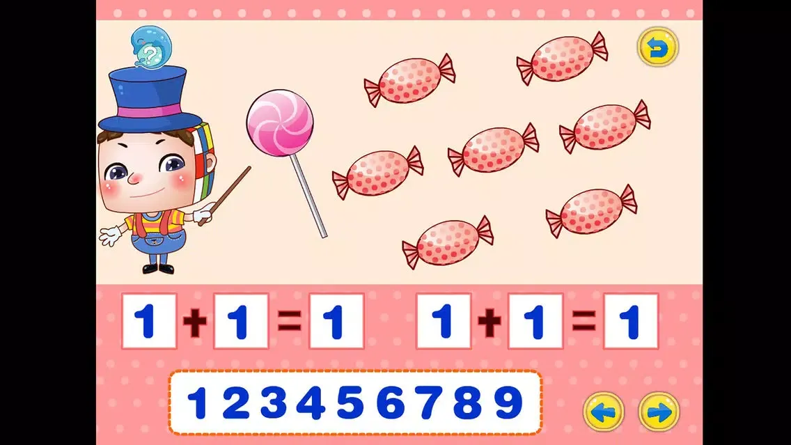 Ảnh chụp màn hình của 数学-8、9的加法