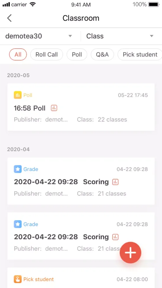 ULearning Screenshots