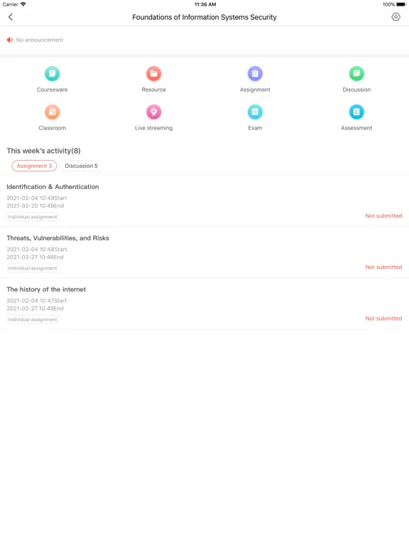 ULearning2.0 iPad  Screenshots