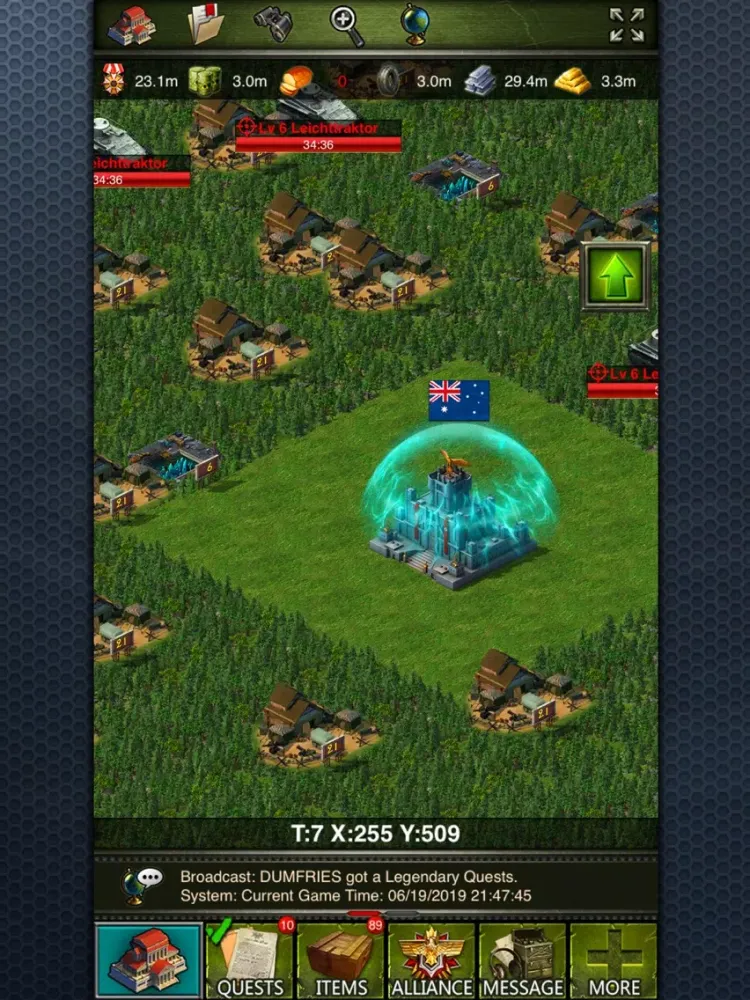 Ảnh chụp màn hình của Clash Of Commanders iPad 