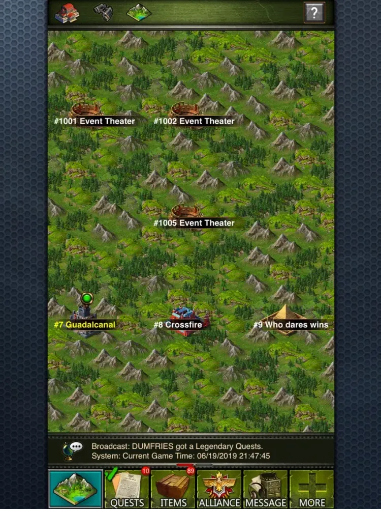 Ảnh chụp màn hình của Clash Of Commanders iPad 