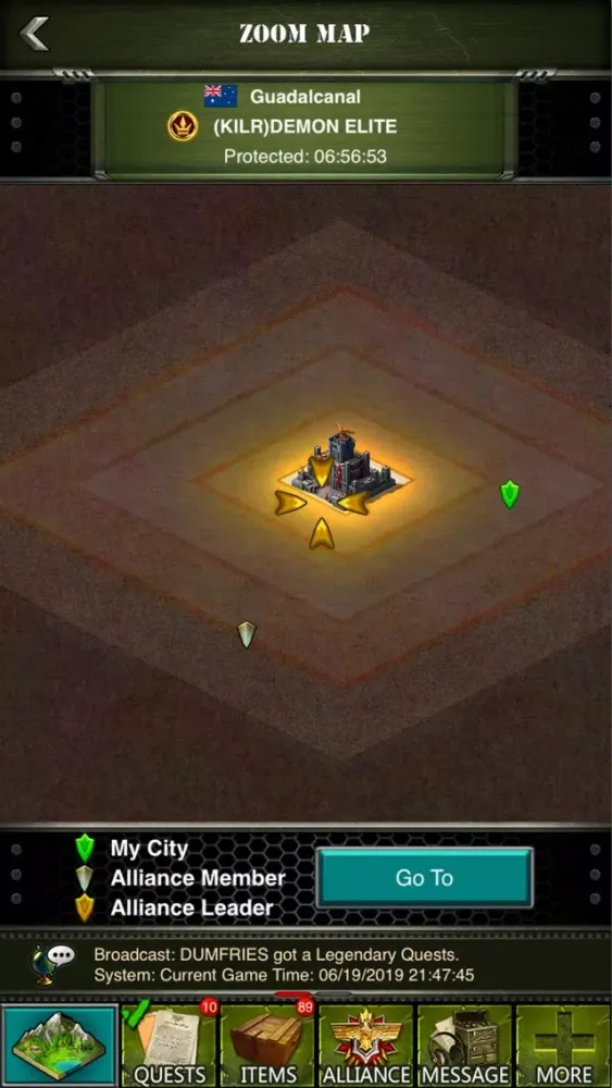Ảnh chụp màn hình của Clash Of Commanders