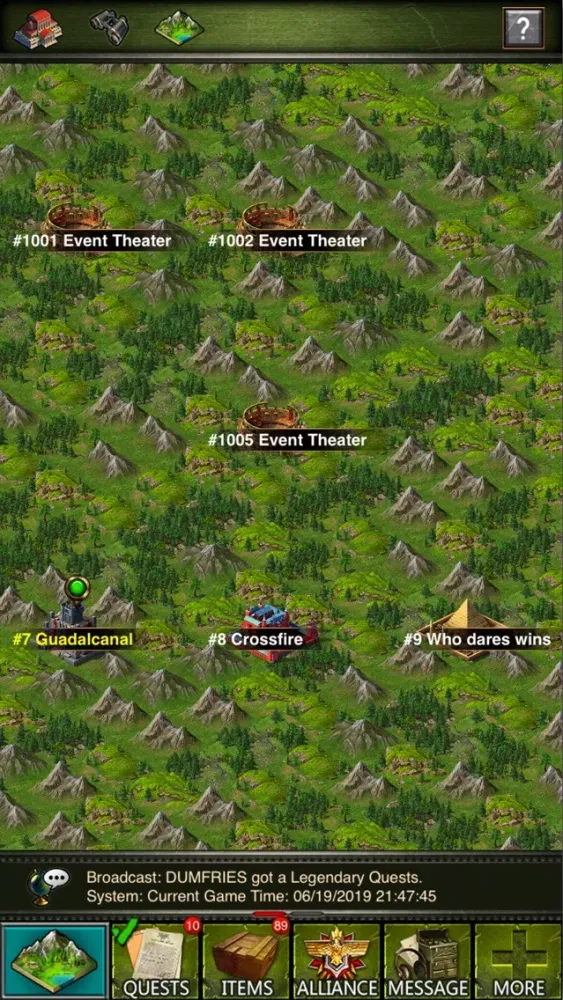 Ảnh chụp màn hình của Clash Of Commanders