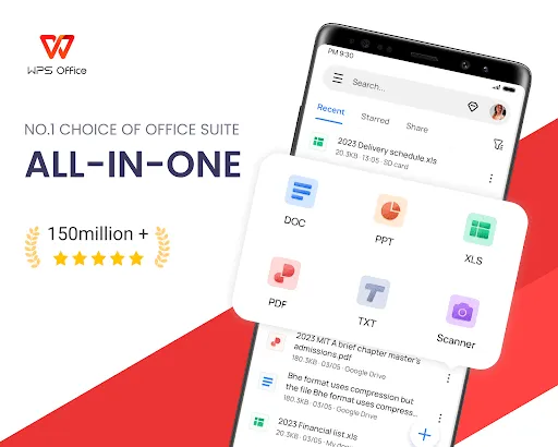 WPS Office-PDF,Word,Sheet,PPT スクリーンショット