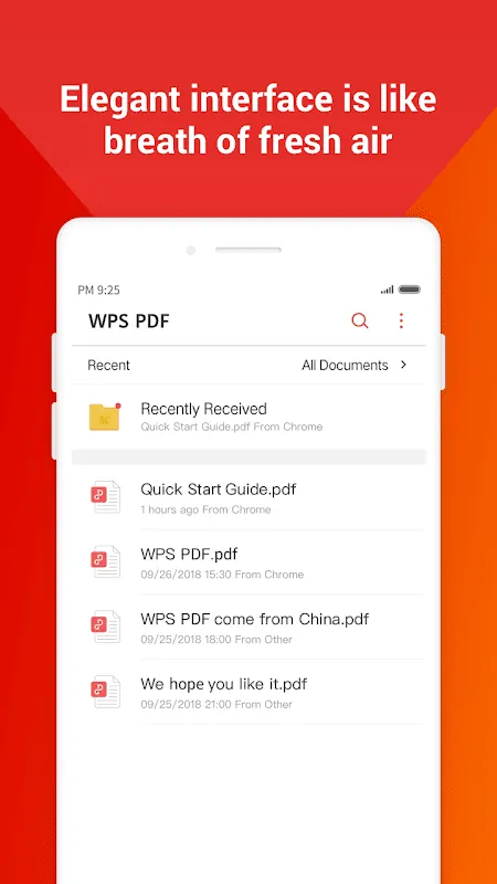 WPS PDF应用截图