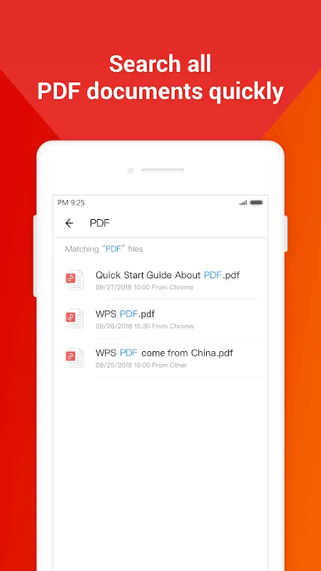 WPS PDF应用截图