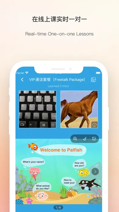 Tangkapan skrin Palfish Teacher-English Tutor