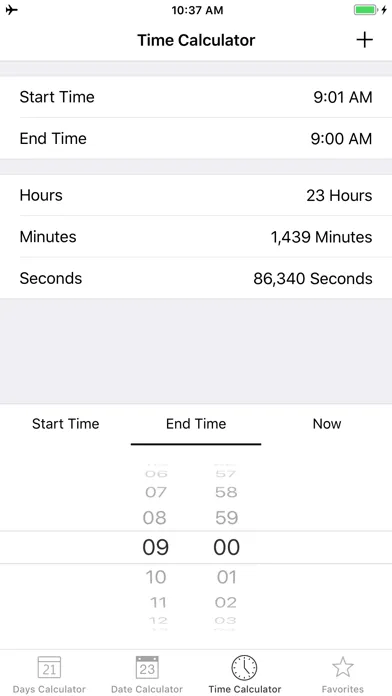 Captures d'écran de Days + Date + Time Calculator