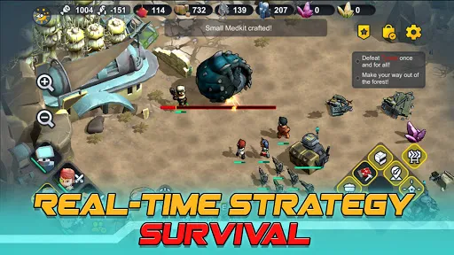 Captures d'écran de Strange World - RTS Survival