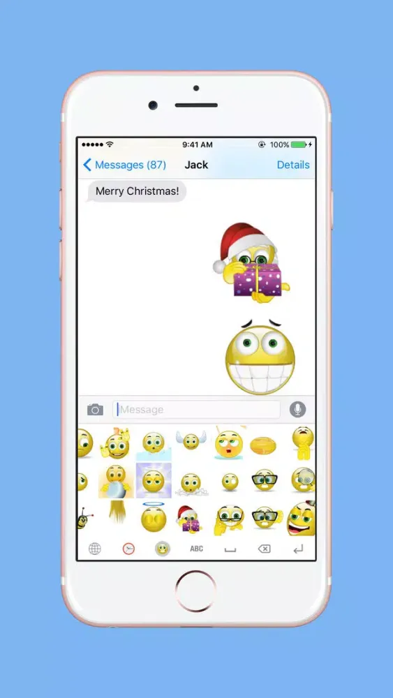 Animated Smiley Keyboard Pro应用截图