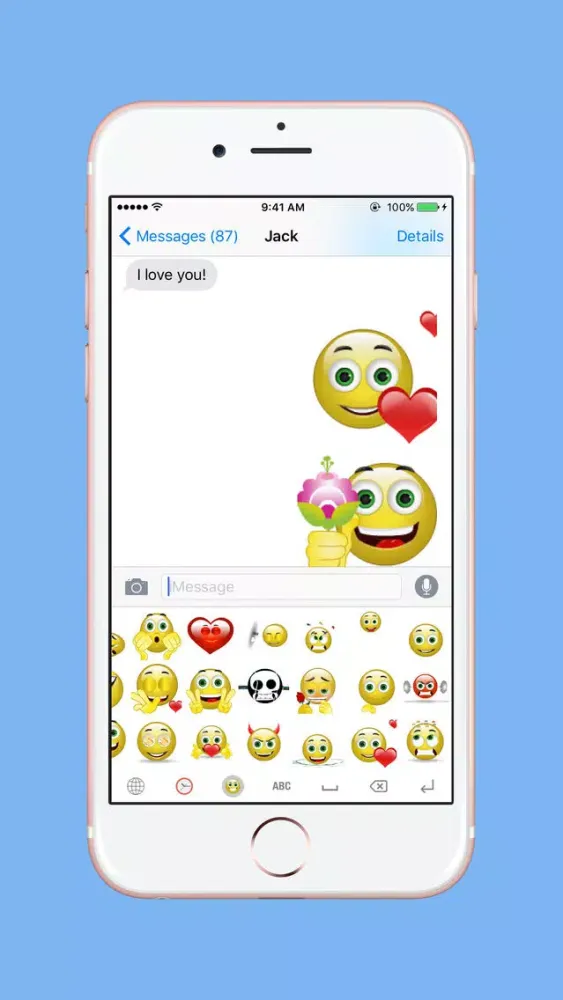 Animated Smiley Keyboard Pro应用截图