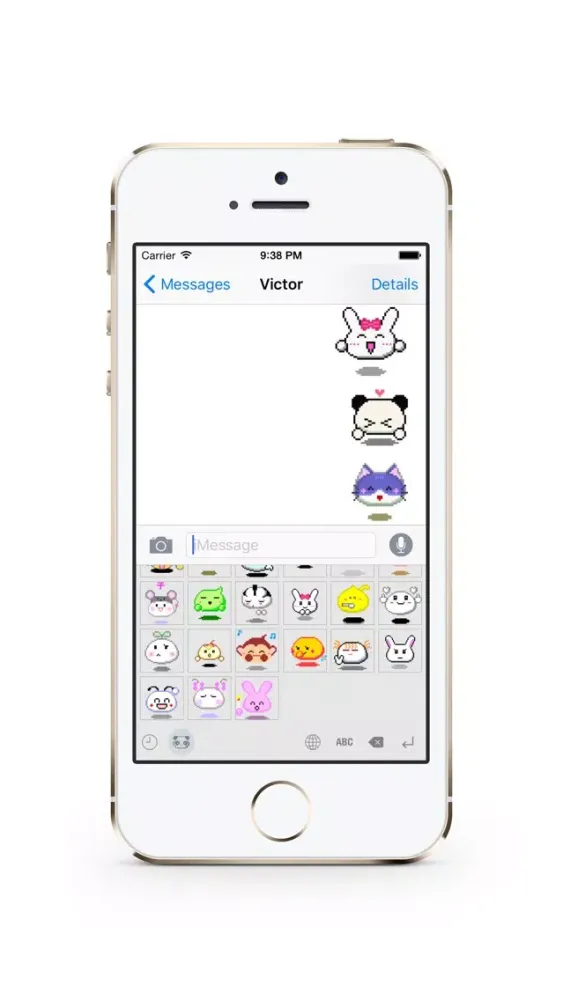 Captures d'écran de Cute Gif Keyboard