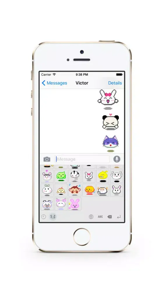Скриншоты Cute Gif Keyboard Pro