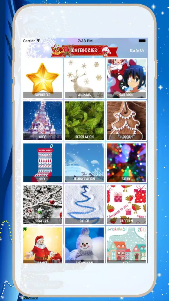 Скриншоты Christmas Wallpapers Pro
