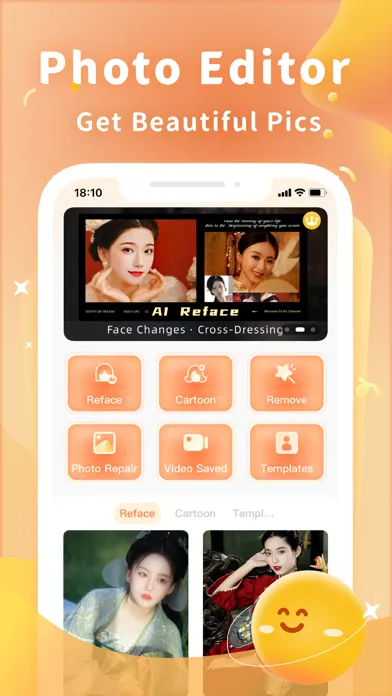 Photo Editor：Face Changer Screenshots