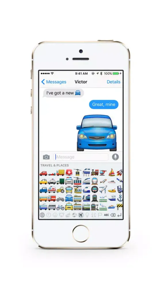 Capturas de pantalla de Big Emoji Keyboard - Bigger & More Fun