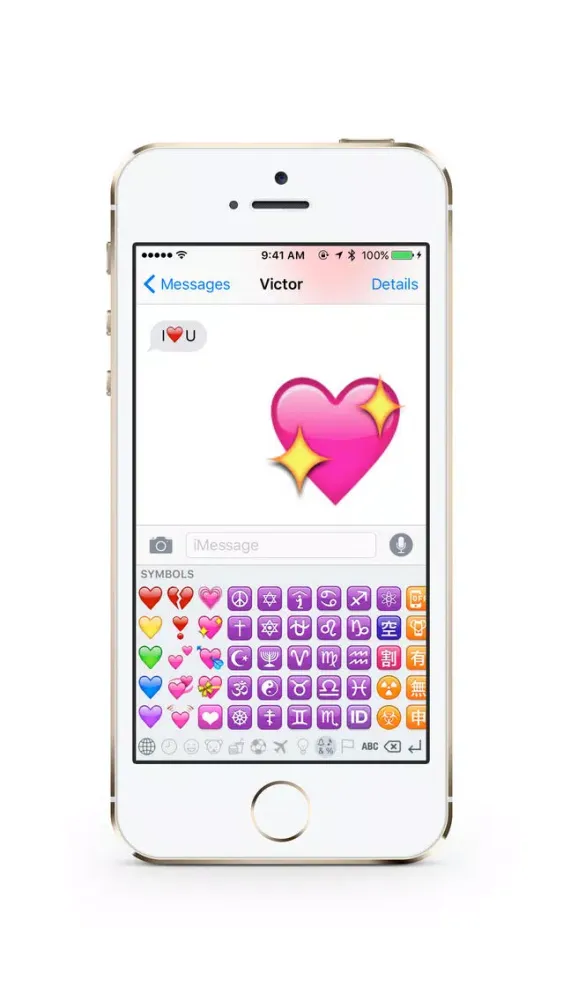 Capturas de pantalla de Big Emoji Keyboard - Bigger & More Fun