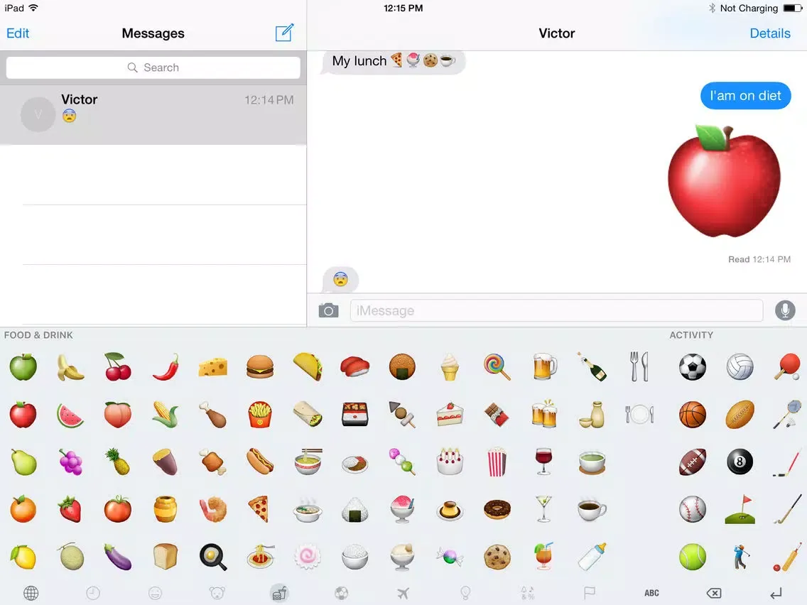 Big Emoji Keyboard Pro - Bigger & More Fun iPad  স্ক্রিনশট
