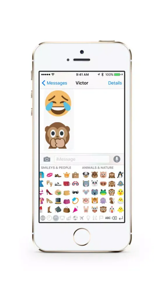 Captures d'écran de EmojiOne Keyboard Pro