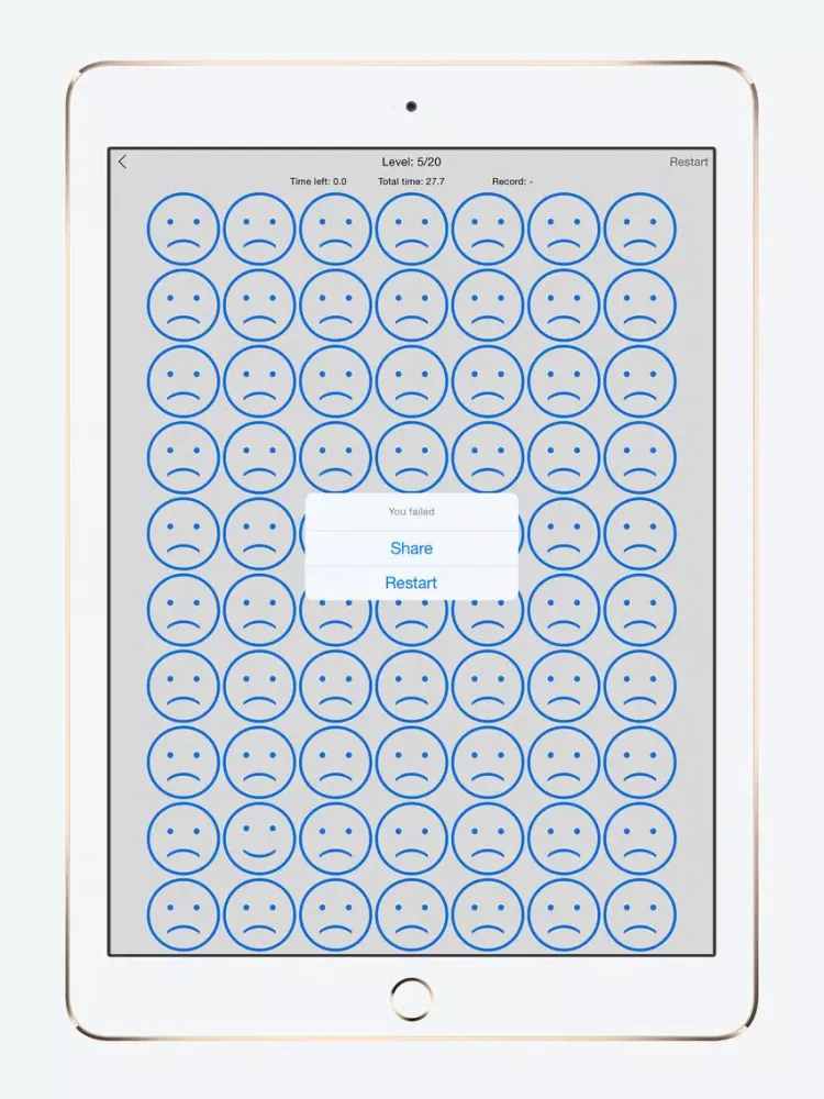 Find Smiling-Face iPad 应用截图