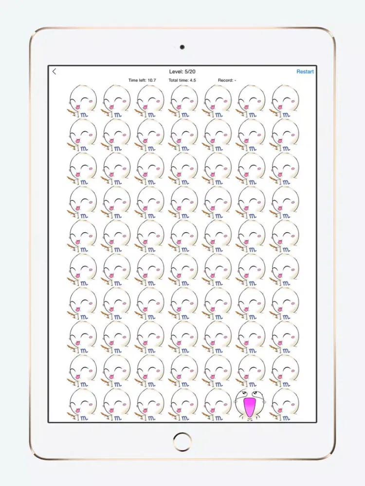 Find Smiling-Face iPad 应用截图