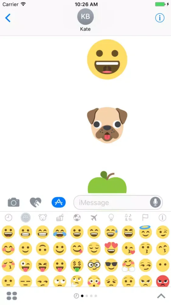 EmojiOne Stickers 스크린샷