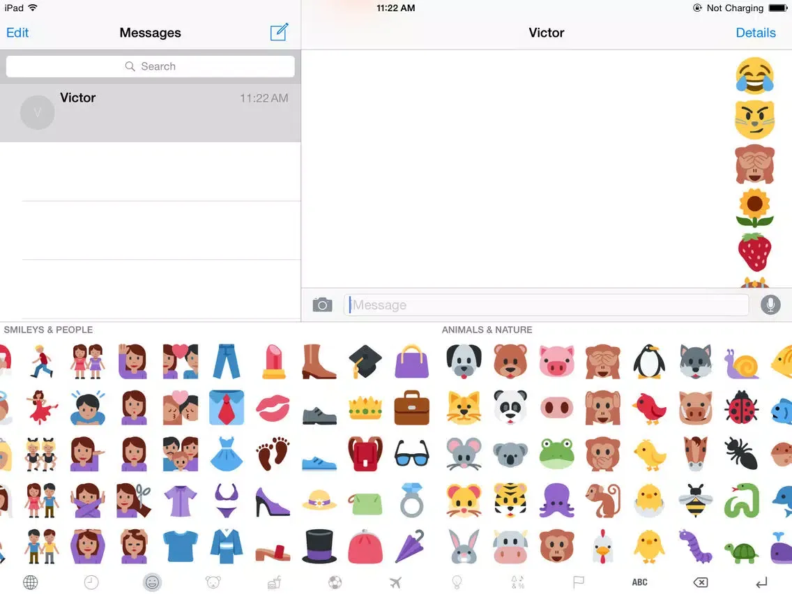 صور Twemoji Keyboard Pro - Twitter Emojis for Everyone iPad 