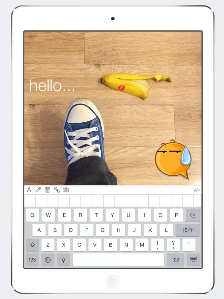Type & Walk - Free iPad  Screenshots