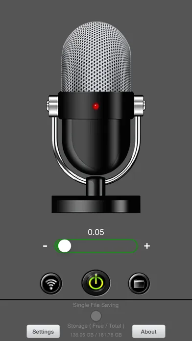 Voice-activated Recorder Screenshots