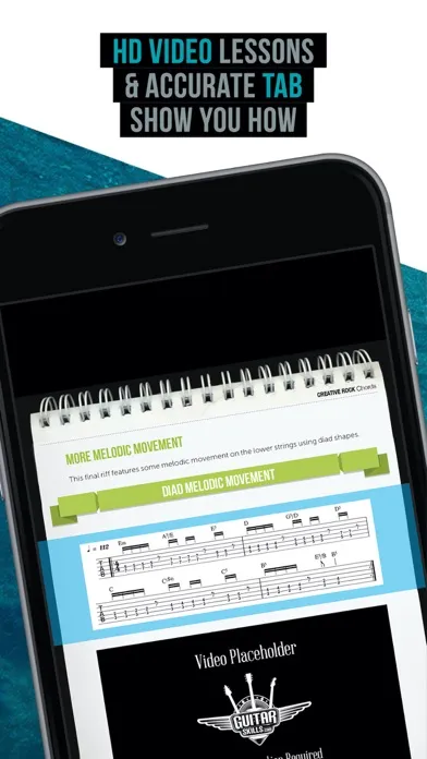 Capturas de pantalla de AA Guitar Skills Magazine