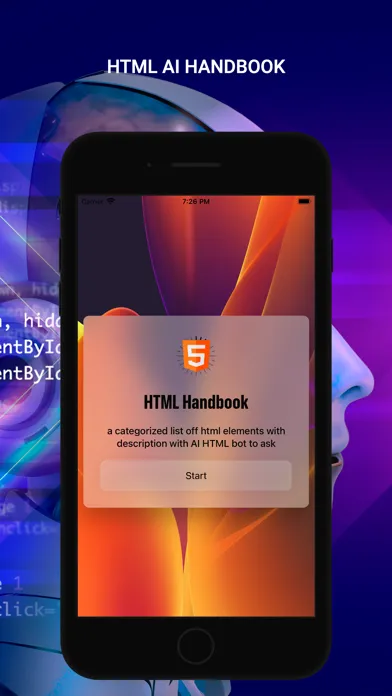 Tangkapan layar HTML AI