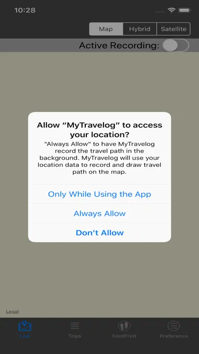 MyTravelog Screenshots