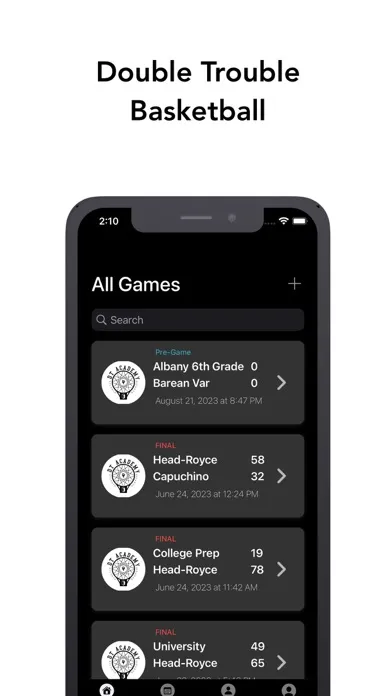 Captures d'écran de DT Stats