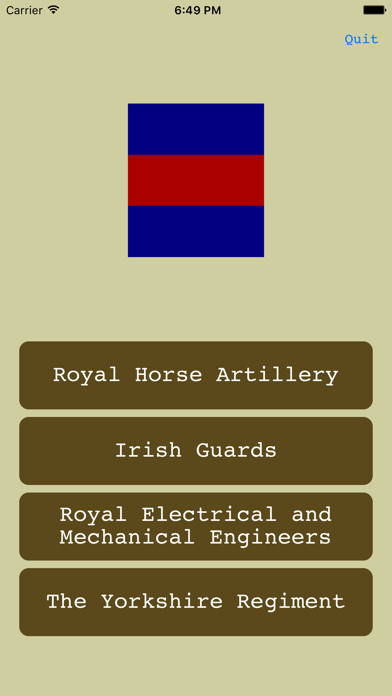 Army Insignia 스크린샷