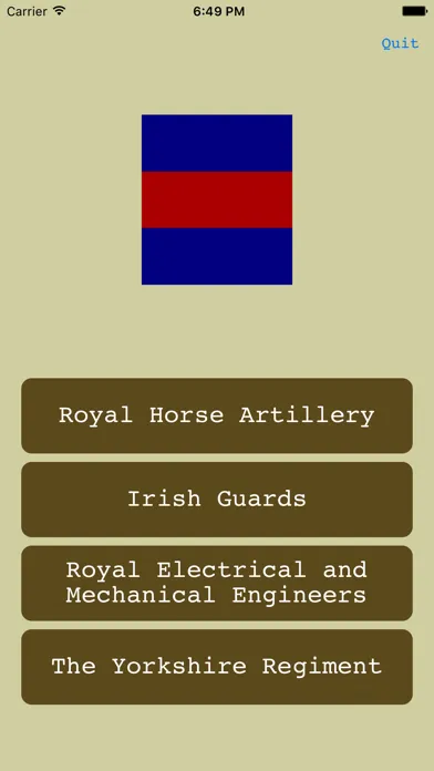 Army Insignia 스크린샷