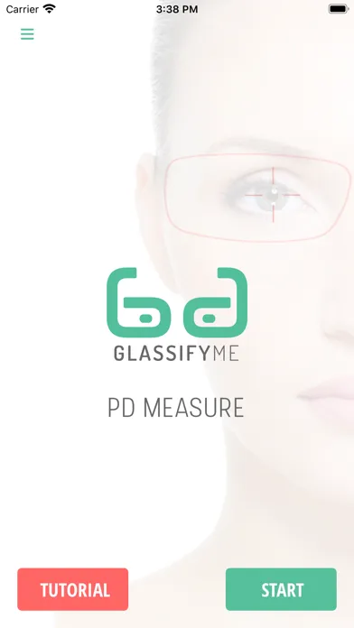 Tangkapan layar Pupil Distance PD Measure