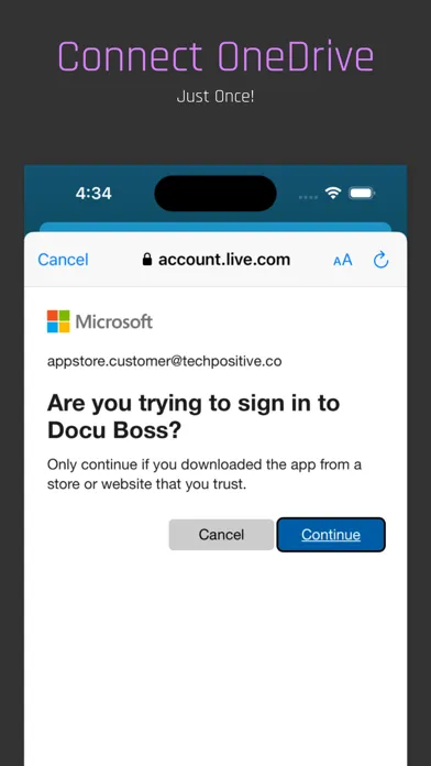 Screenshot di Docu Boss for OneDrive