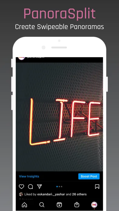 تصاویر PanoraSplit for Instagram