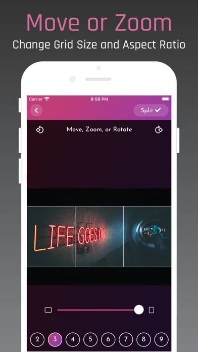 تصاویر PanoraSplit for Instagram